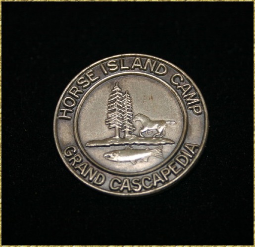 Horse Island Salmon Camp Pin