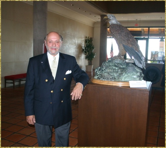 Presidential Eagle at Reagan Library