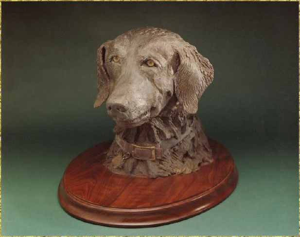 Chesapeake Bay Retriever Bust