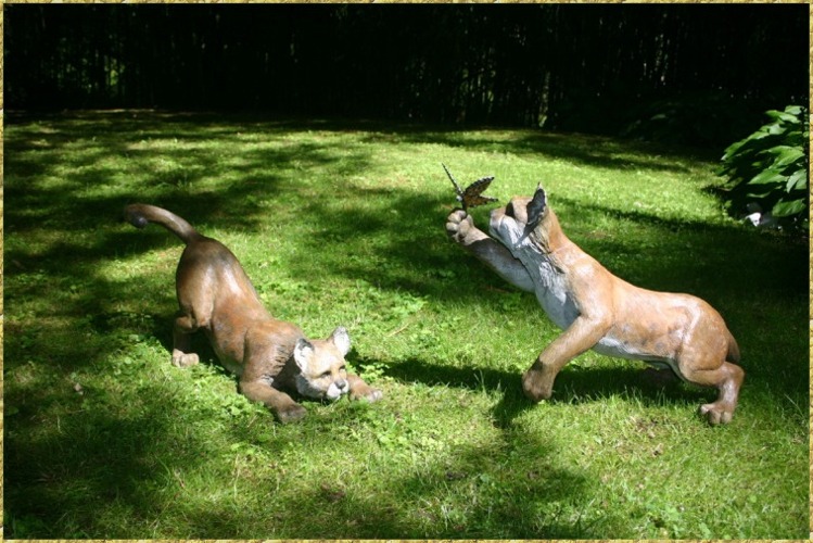 Mountain Lion Cub Pair